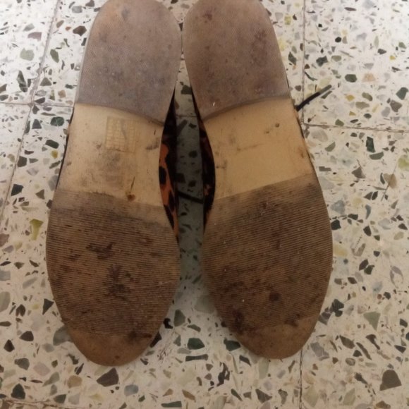 Leopard Print Flat Ankle Boots in Canvas - EU37 - Picture 6 of 6